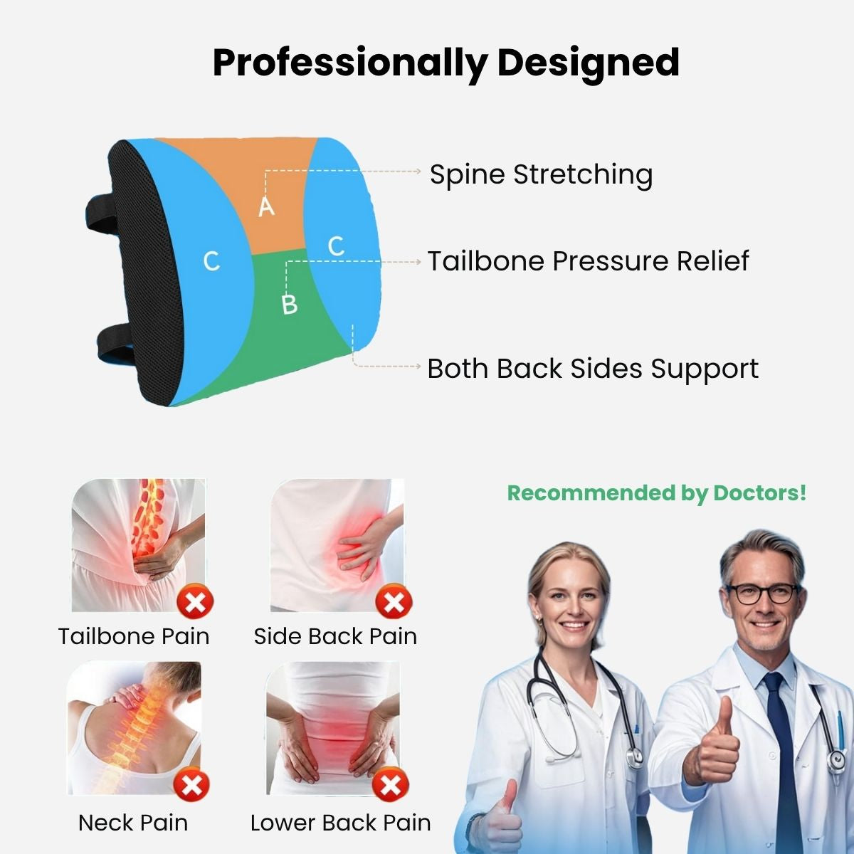 Lupps™ Back Cushion